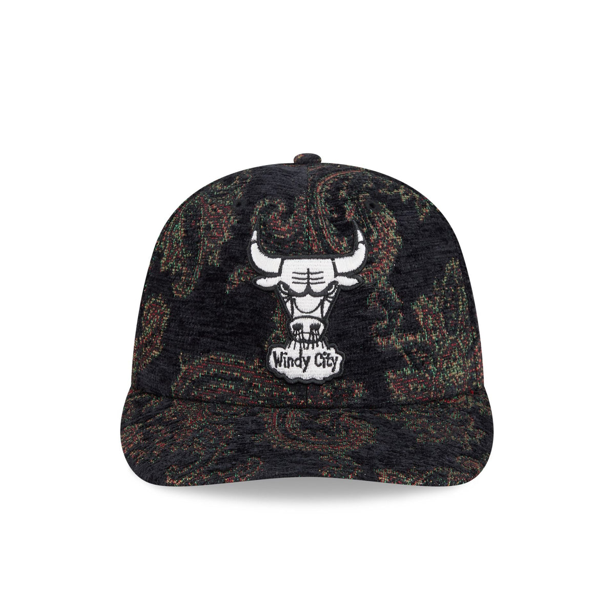 Chicago Bulls Three Looms Jacquard Chenille 59FIFTY Fitted Hat