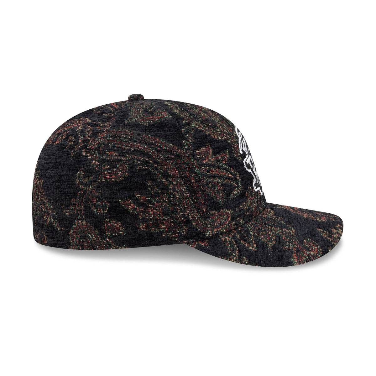 Detroit Pistons Three Looms Jacquard Chenille 59FIFTY Fitted Hat