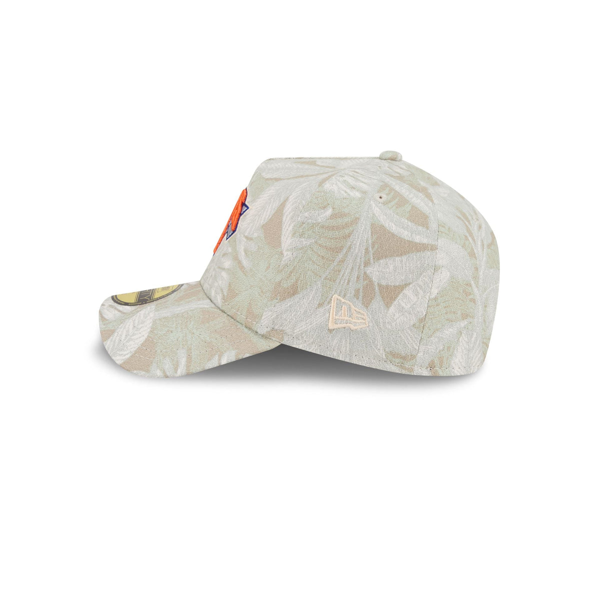 New York Knicks Three Looms Leafy Palm 59FORTY A-Frame Fitted Hat