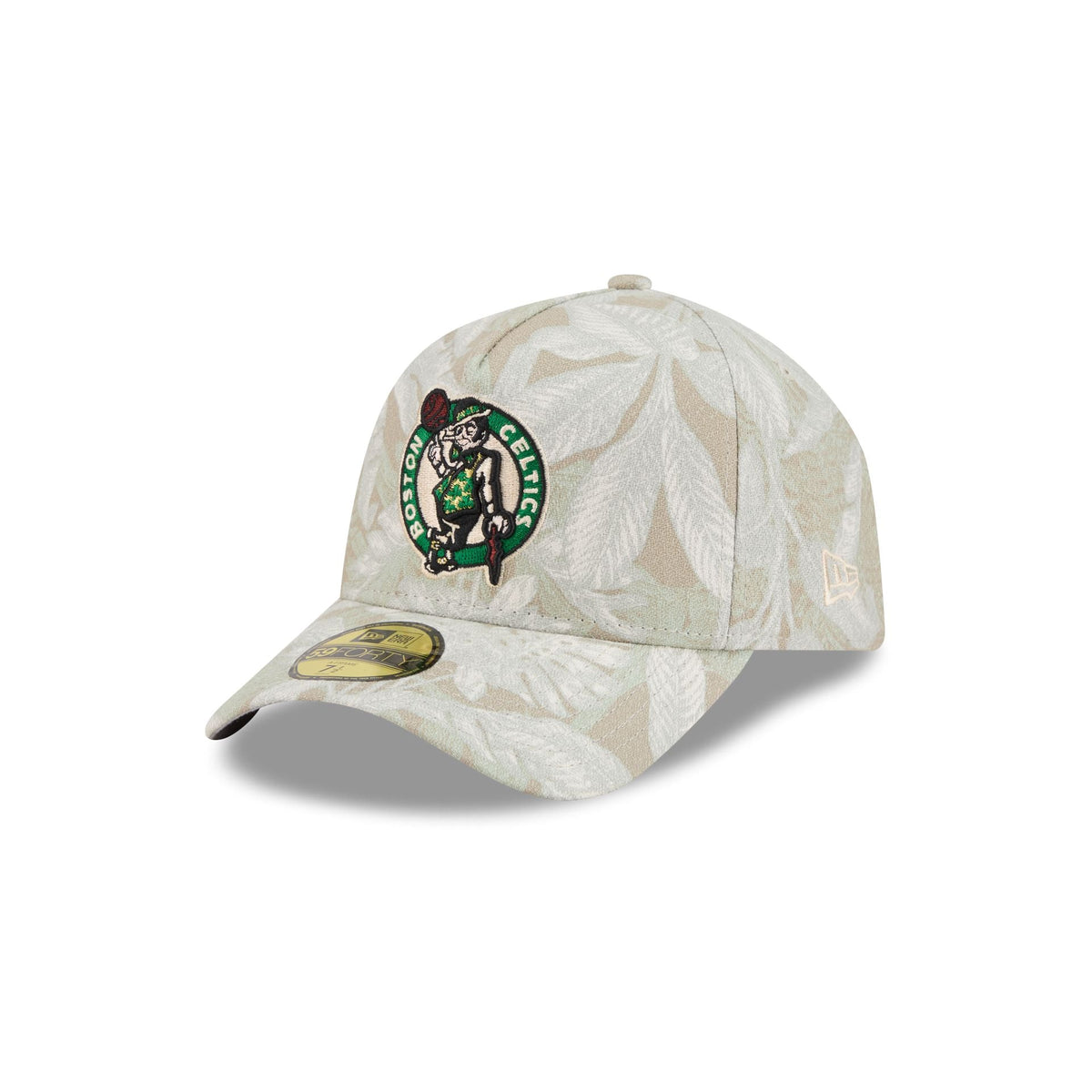 Boston Celtics Three Looms Leafy Palm 59FORTY A-Frame Fitted Hat