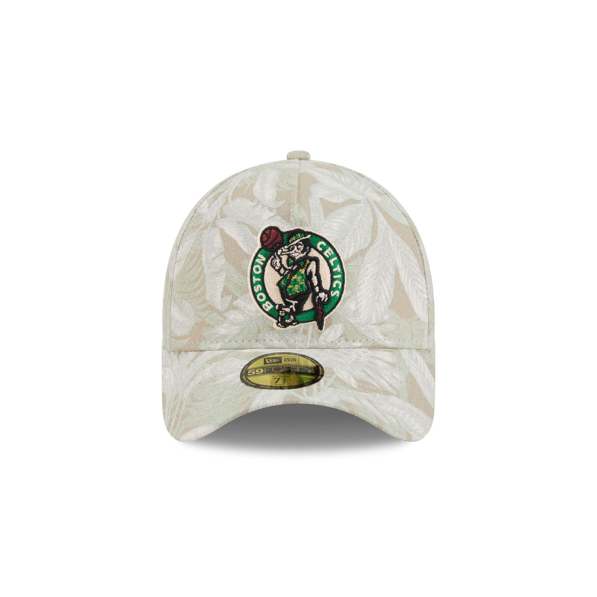 Boston Celtics Three Looms Leafy Palm 59FORTY A-Frame Fitted Hat