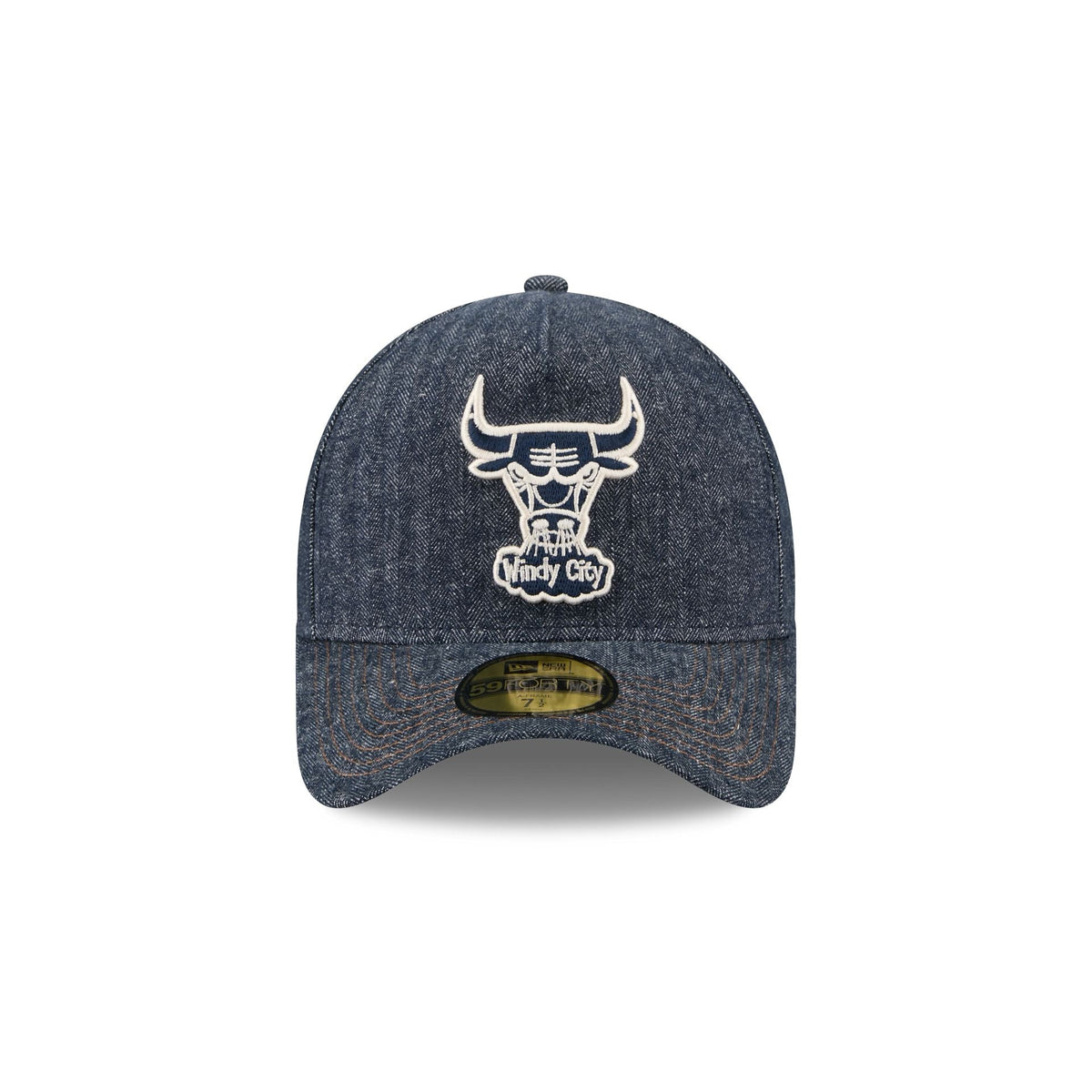 Chicago Bulls Denim 59FORTY A-Frame Fitted Hat