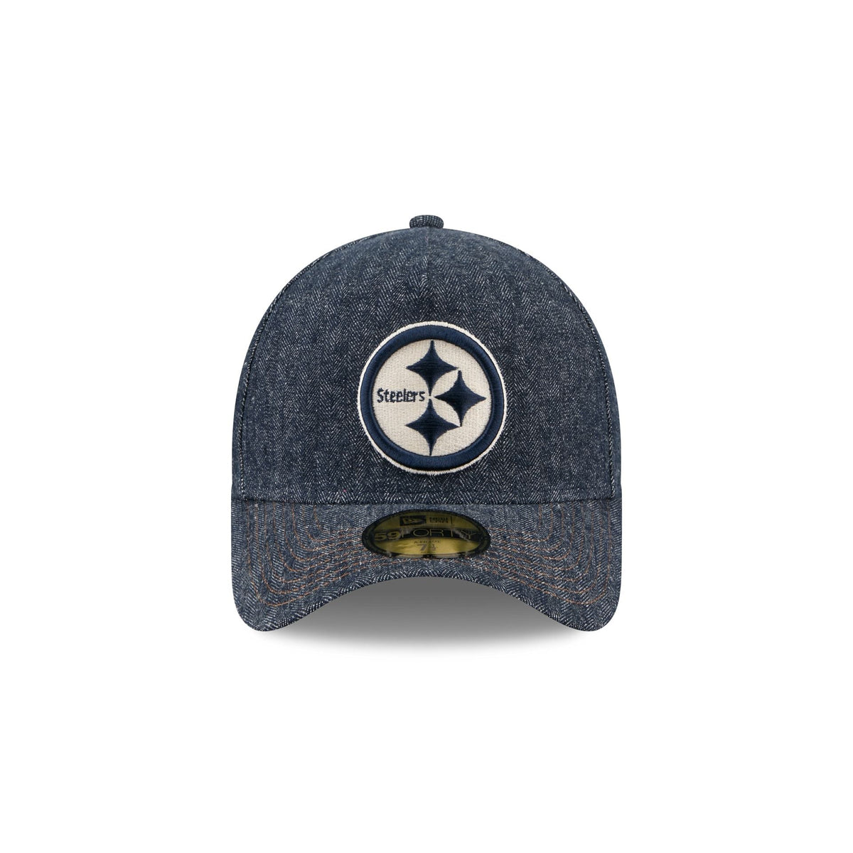 Pittsburgh Steelers Denim 59FORTY A-Frame Fitted Hat