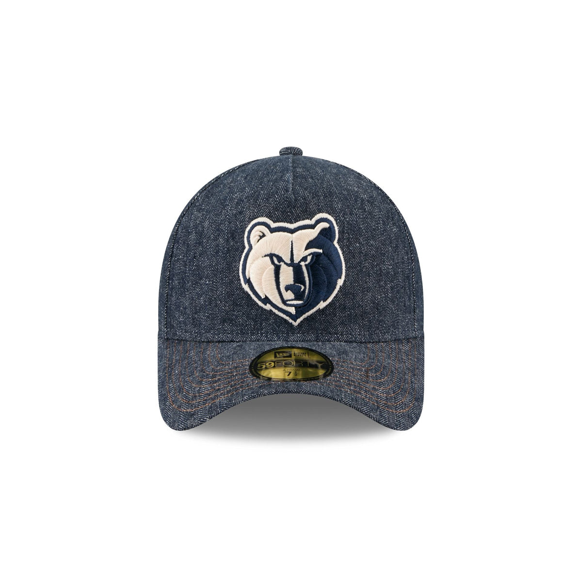 Memphis Grizzlies Denim 59FORTY A-Frame Fitted Hat