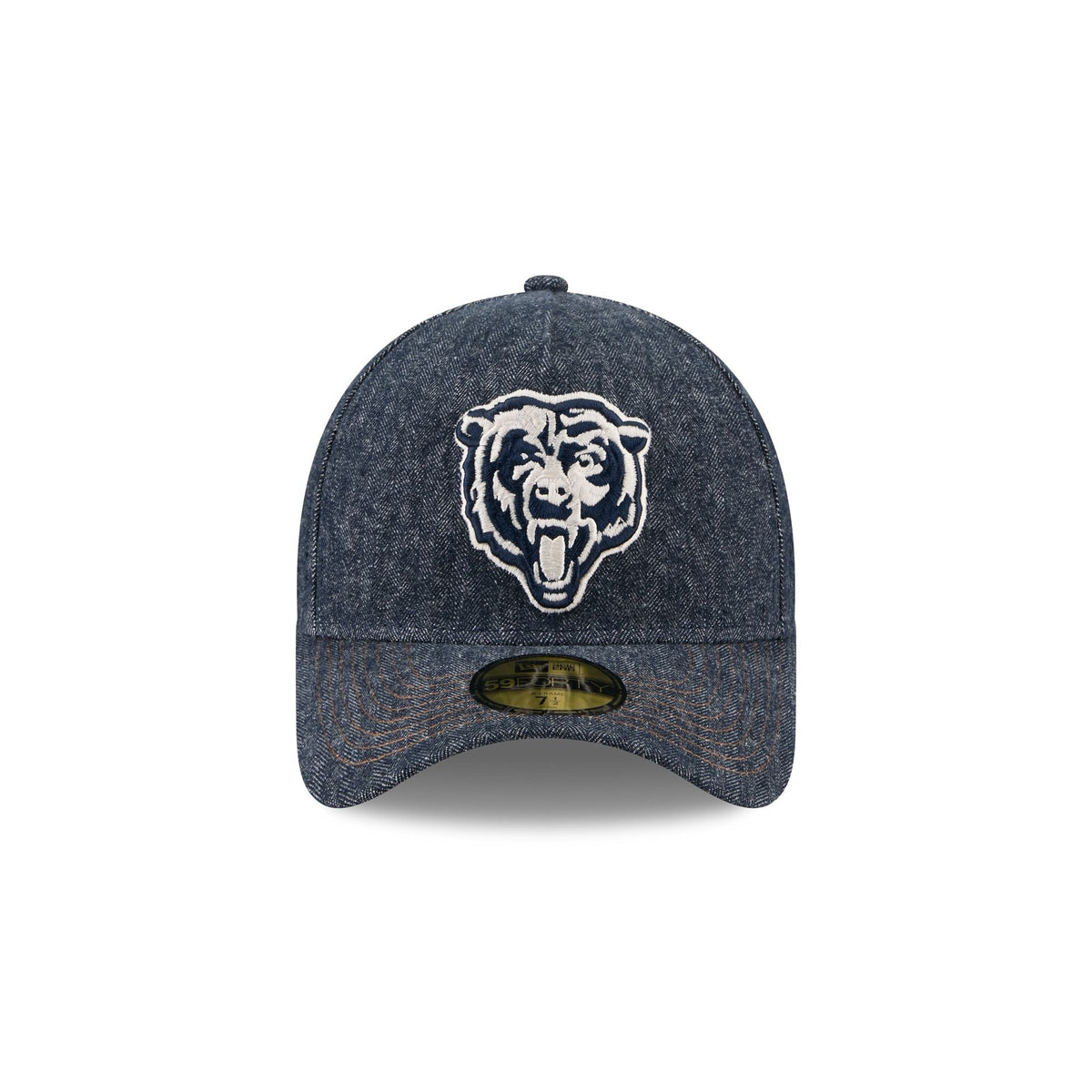 Chicago Bears Denim 59FORTY A-Frame Fitted Hat