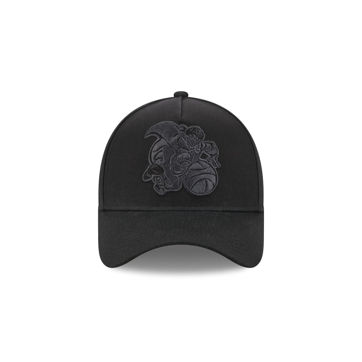New York Knicks Waxed Canvas Black 59FORTY A-Frame Fitted Hat
