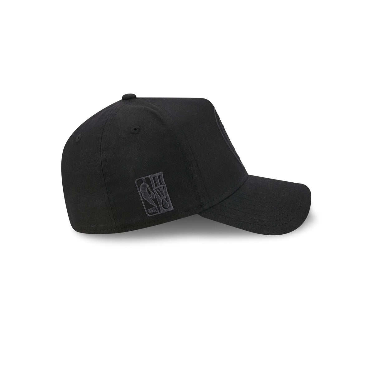 Detroit Pistons Waxed Canvas Black 59FORTY A-Frame Fitted Hat
