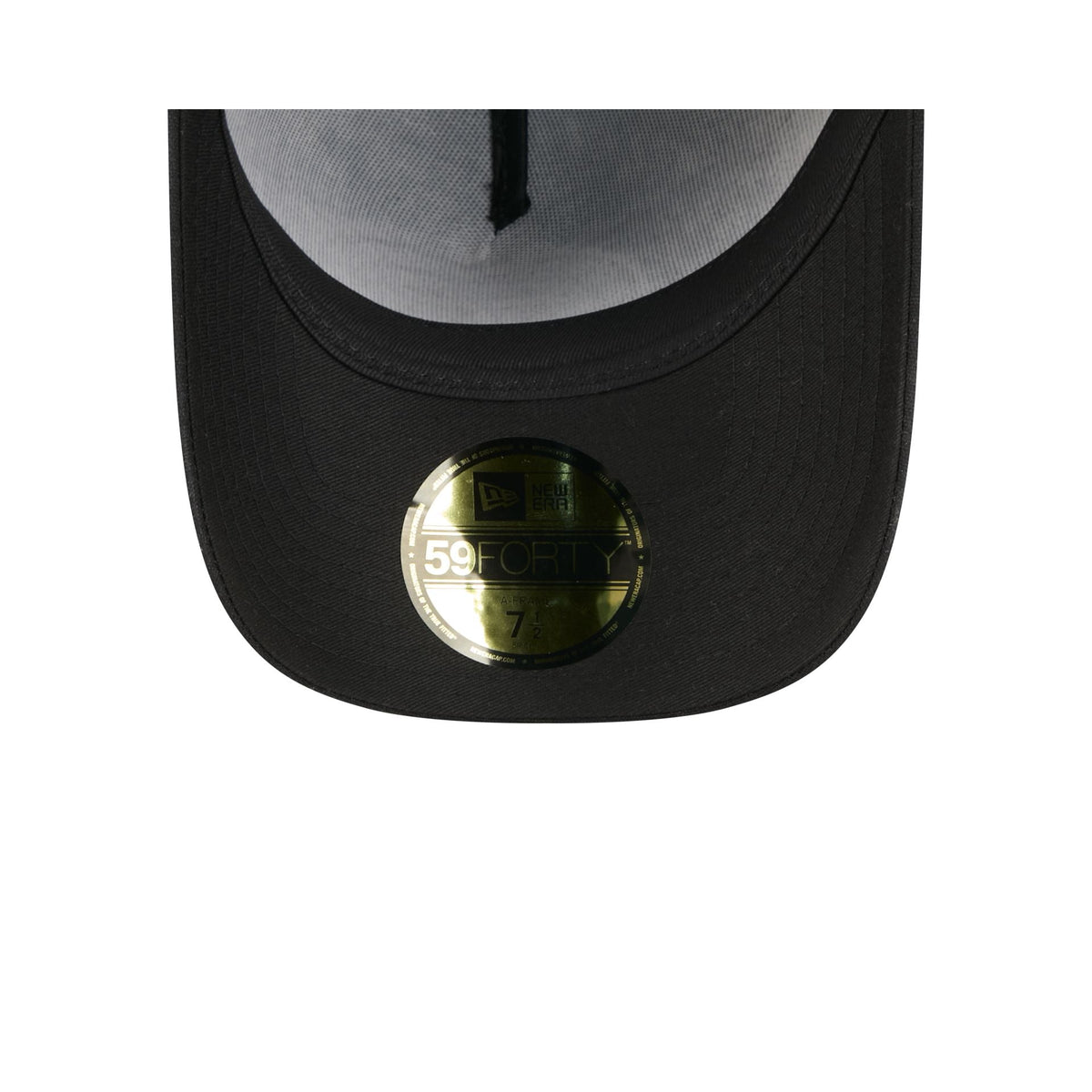 Detroit Pistons Waxed Canvas Black 59FORTY A-Frame Fitted Hat