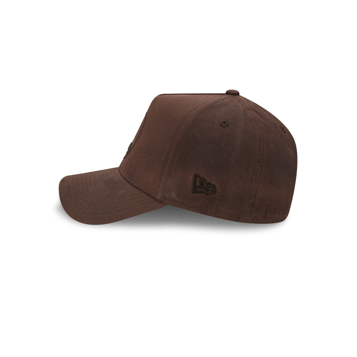 Golden State Warriors Waxed Canvas Brown 59FORTY A-Frame Fitted Hat
