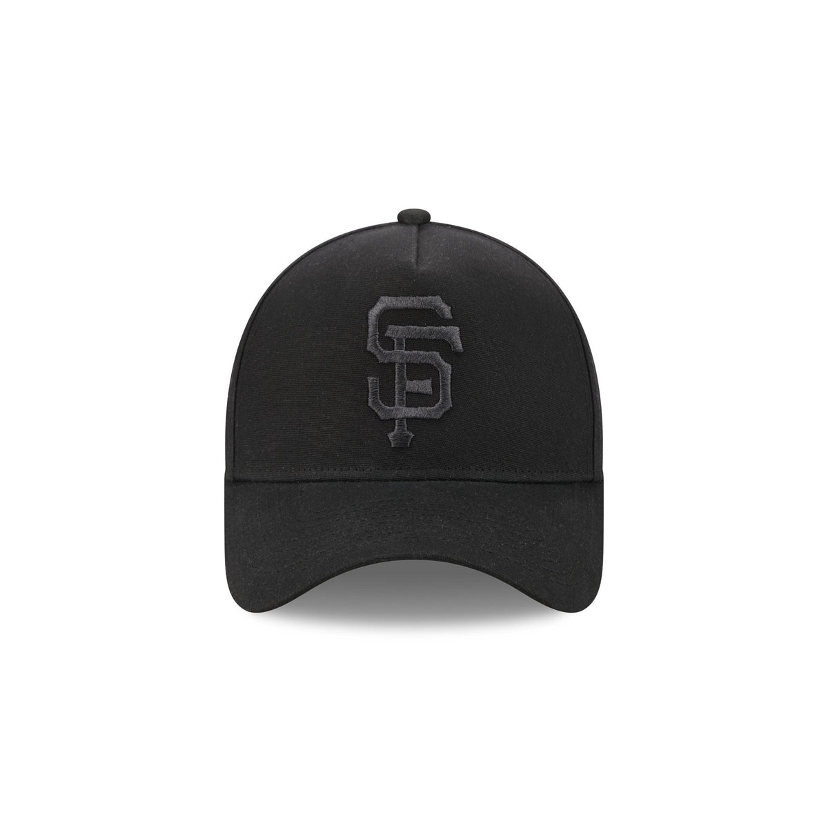 San Francisco Giants Waxed Canvas Black 59FORTY A-Frame Fitted Hat