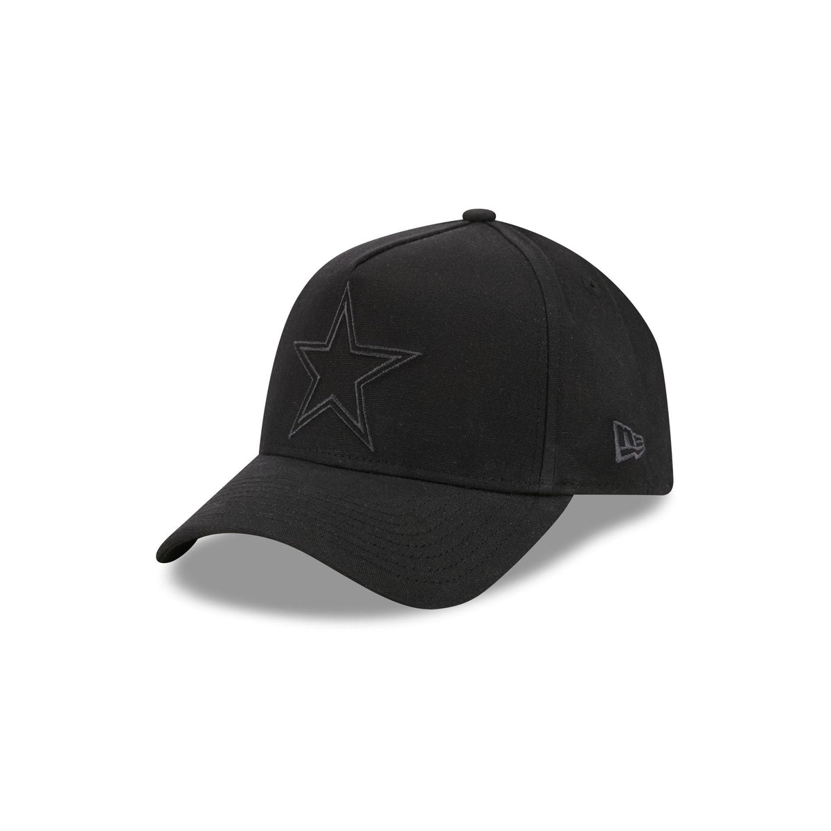 Dallas Cowboys Waxed Canvas Black 59FORTY A-Frame Fitted Hat