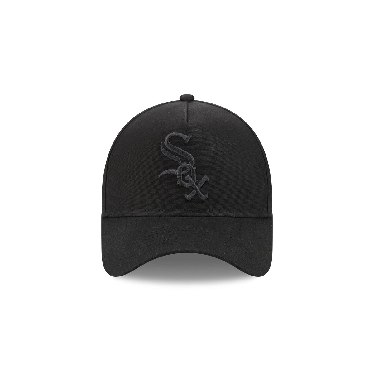 Chicago White Sox Waxed Canvas Black 59FORTY A-Frame Fitted Hat