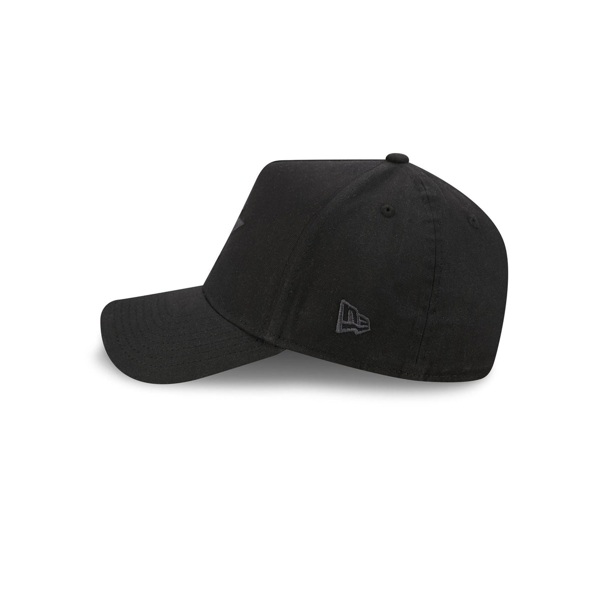 Houston Astros Waxed Canvas Black 59FORTY A-Frame Fitted Hat