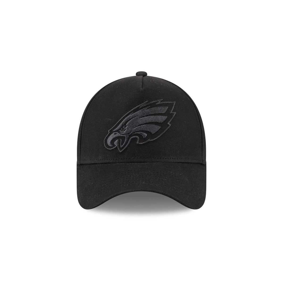Philadelphia Eagles Waxed Canvas Black 59FORTY A-Frame Fitted Hat
