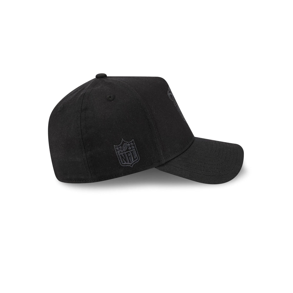 Chicago Bears Waxed Canvas Black 59FORTY A-Frame Fitted Hat