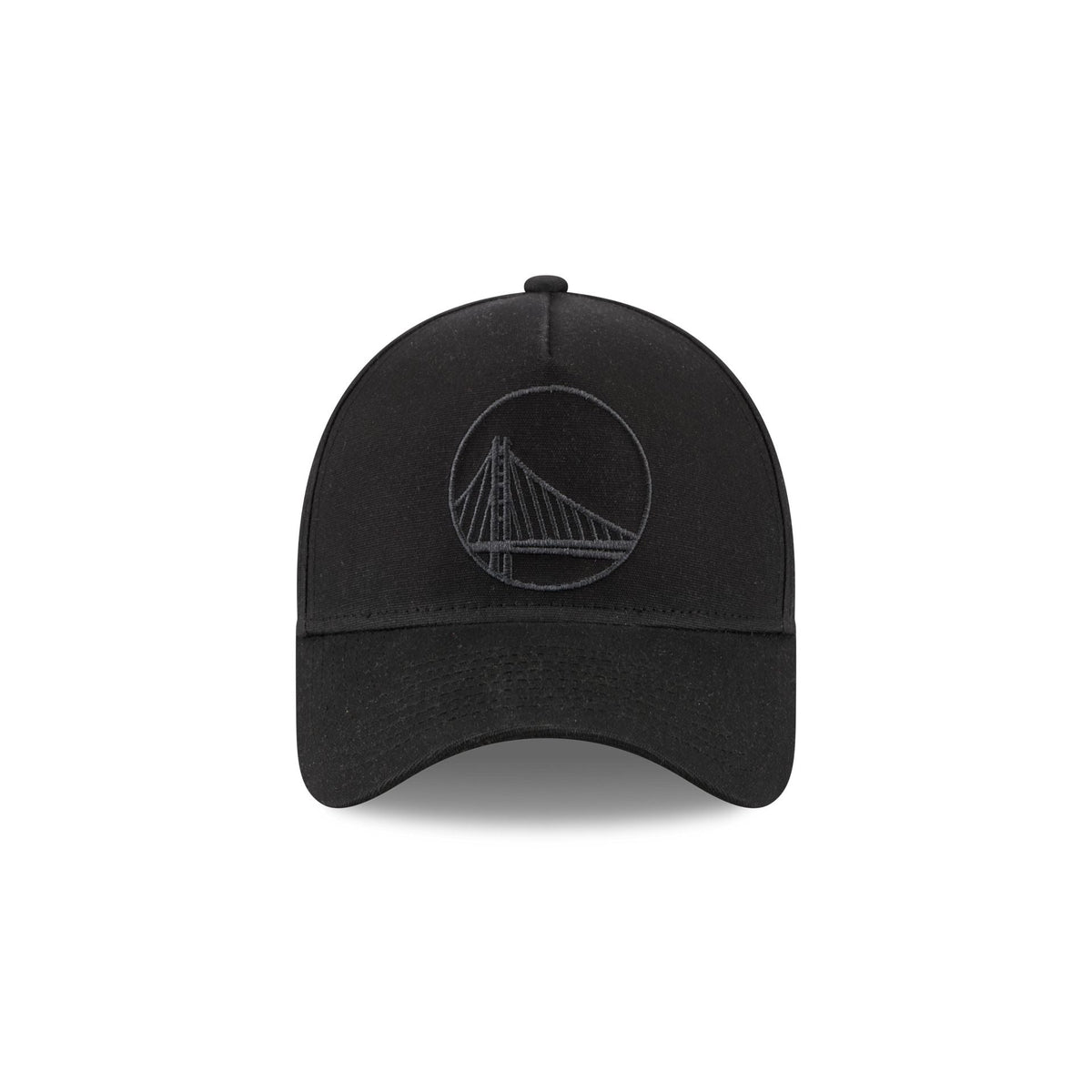 Golden State Warriors Waxed Canvas Black 59FORTY A-Frame Fitted Hat