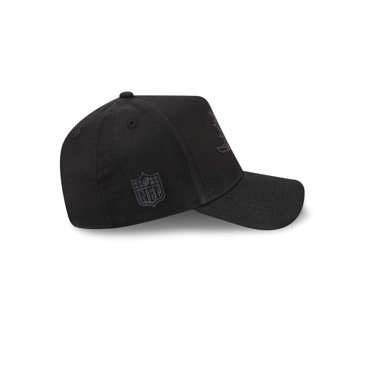 Miami Dolphins Waxed Canvas Black 59FORTY A-Frame Fitted Hat