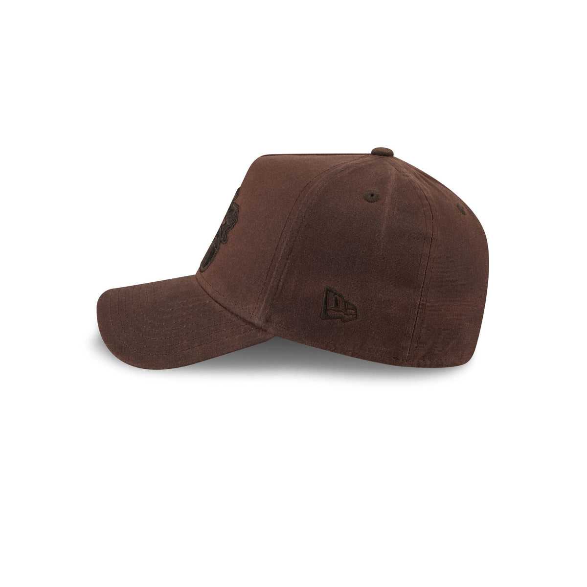 New York Knicks Waxed Canvas Brown 59FORTY A-Frame Fitted Hat