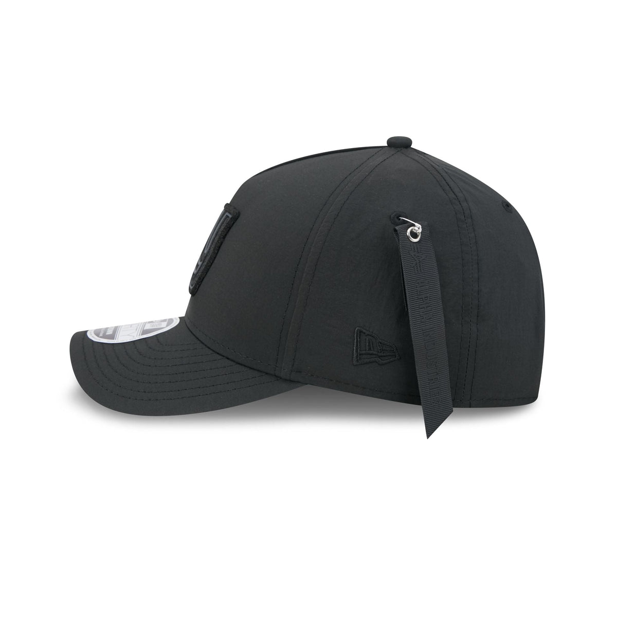 Alpha Industries x New York Giants Nylon Black 9FORTY M-Crown A-Frame Snapback Hat