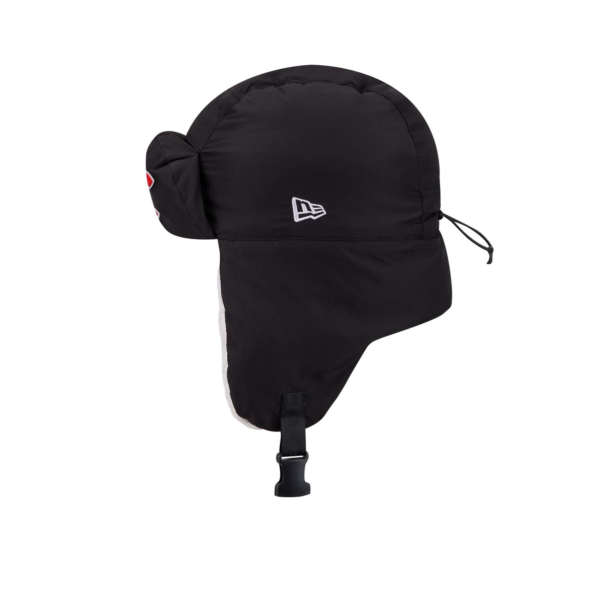Alpha Industries x Chicago Cubs Black Puffer Trapper Hat
