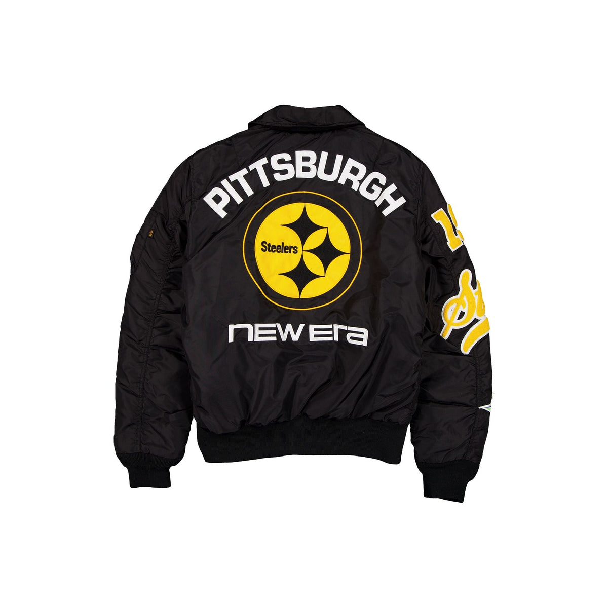 Alpha Industries x Pittsburgh Steelers MA-1 Flight Jacket
