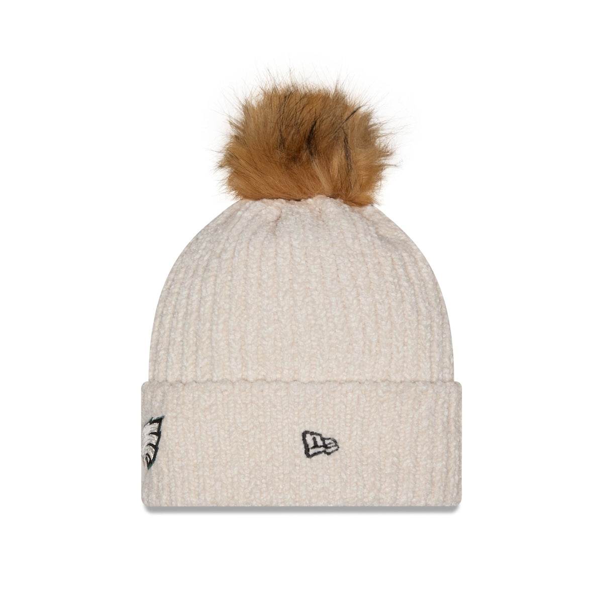 Philadelphia Eagles Women's Sandy Linen Pom Knit Hat