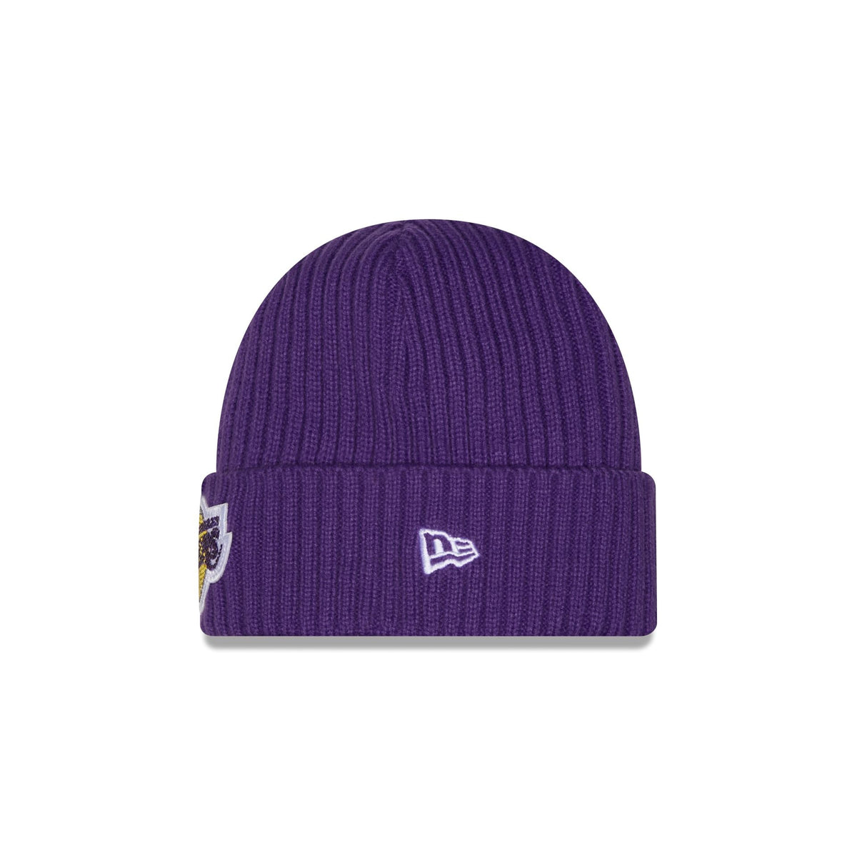 Los Angeles Lakers Rhinestone Badge Beanie Hat