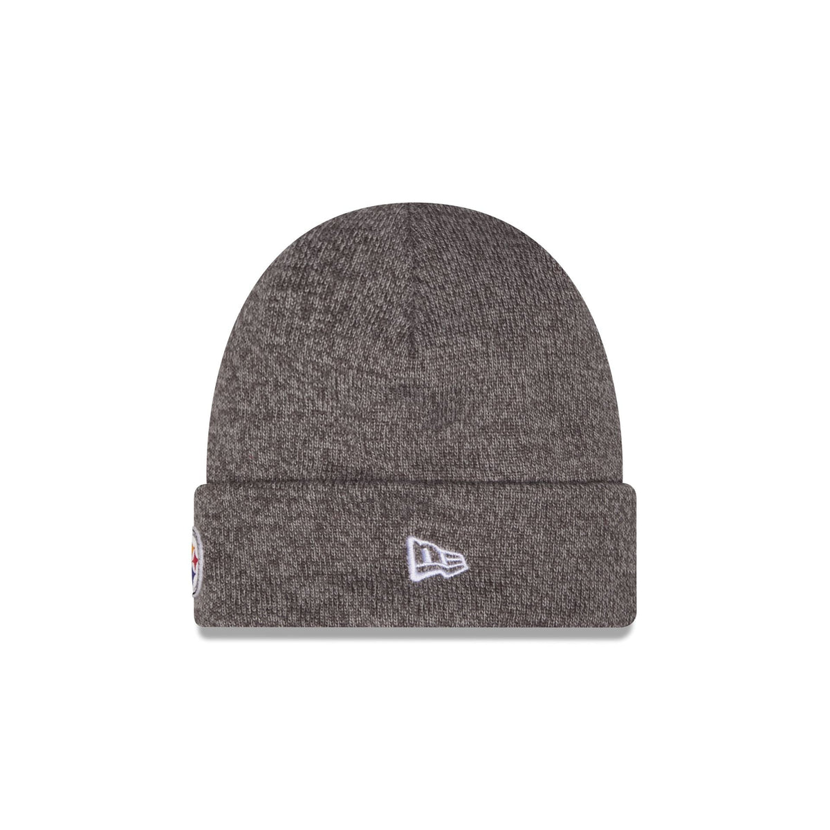 Pittsburgh Steelers Heather Gray Tonal Beanie Hat