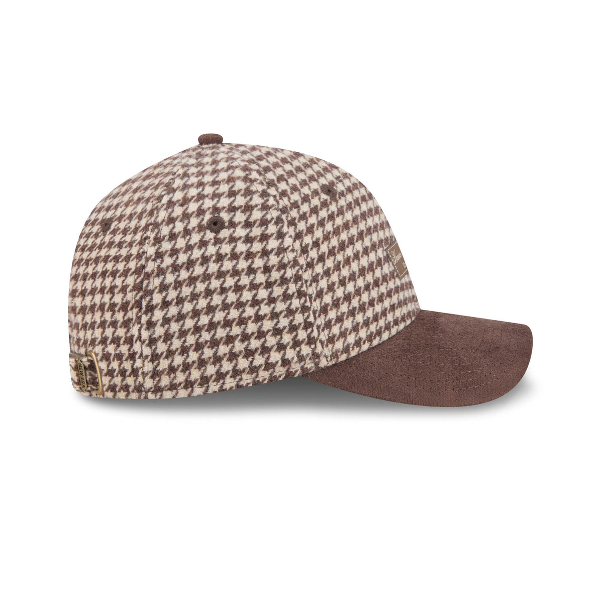 Kansas City Chiefs Brown Houndstooth Women's 9FORTY M-Crown Adjustable Hat