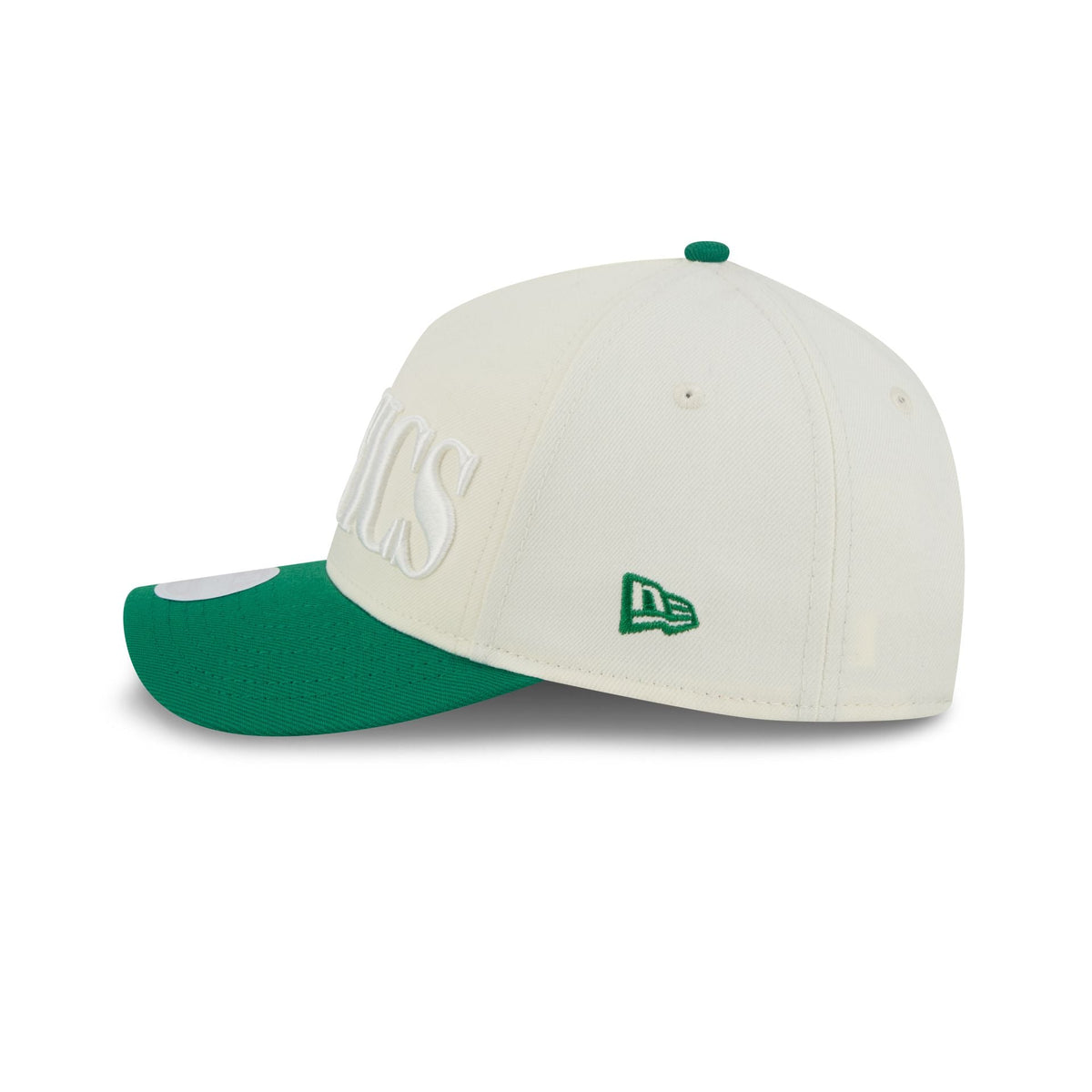 Boston Celtics Two Tone Chrome Women's 9FORTY M-Crown A-Frame Snapback Hat