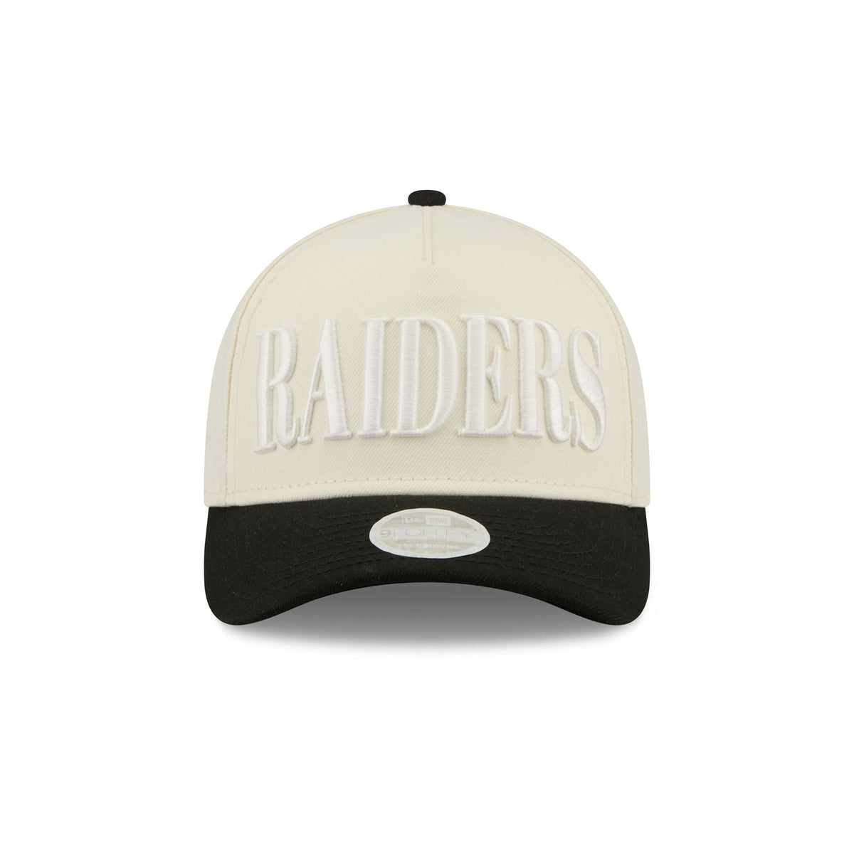 Las Vegas Raiders Two Tone Chrome Women's 9FORTY M-Crown A-Frame Snapback Hat