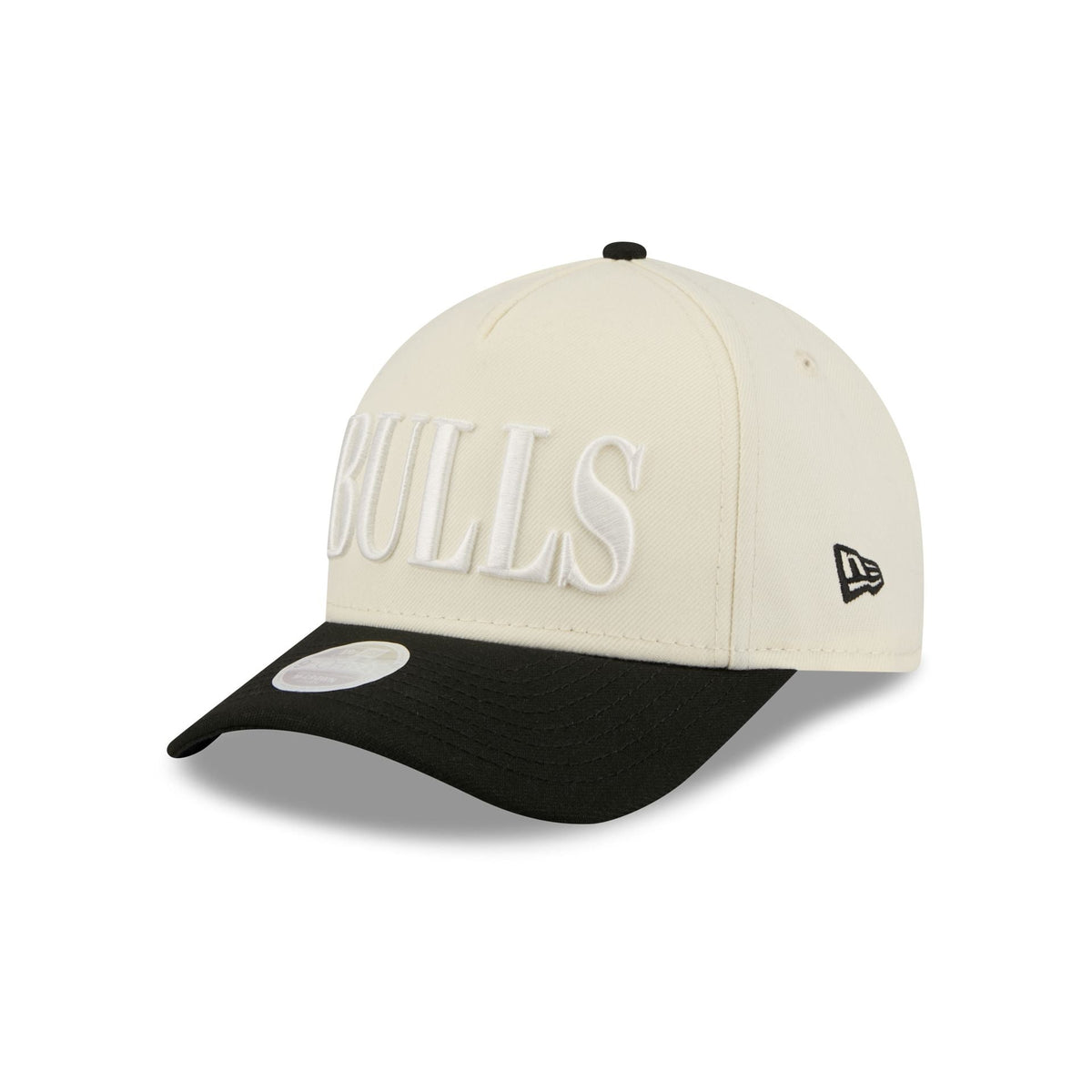 Chicago Bulls Two Tone Chrome Women's 9FORTY M-Crown A-Frame Snapback Hat