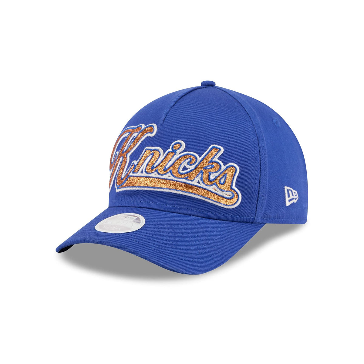 New York Knicks Glitz Women's 9FORTY M-Crown A-Frame Snapback Hat