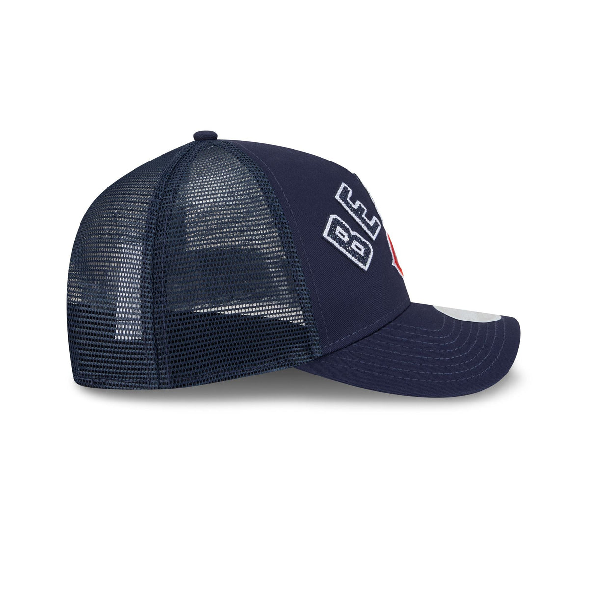 Chicago Bears Sequin Wordmark Women's 9FORTY M-Crown A-Frame Trucker Hat