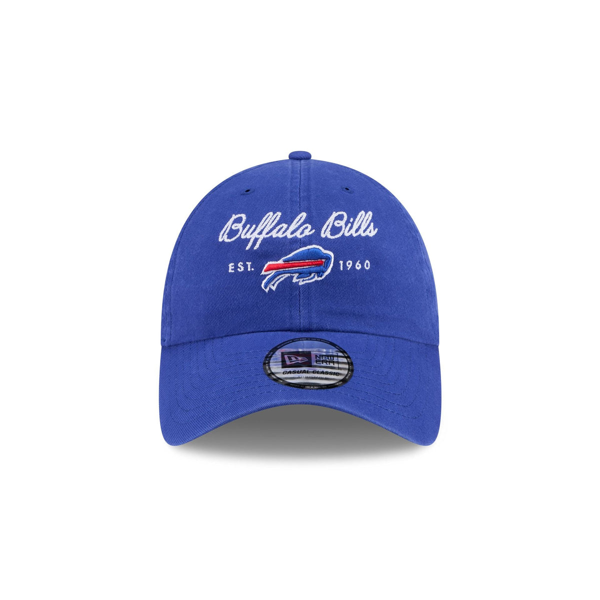 Buffalo Bills Script Wordmark Casual Classic Adjustable Hat