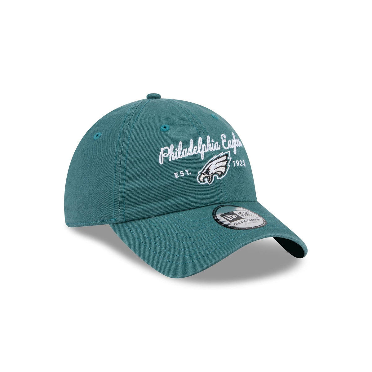 Philadelphia Eagles Script Wordmark Casual Classic Adjustable Hat