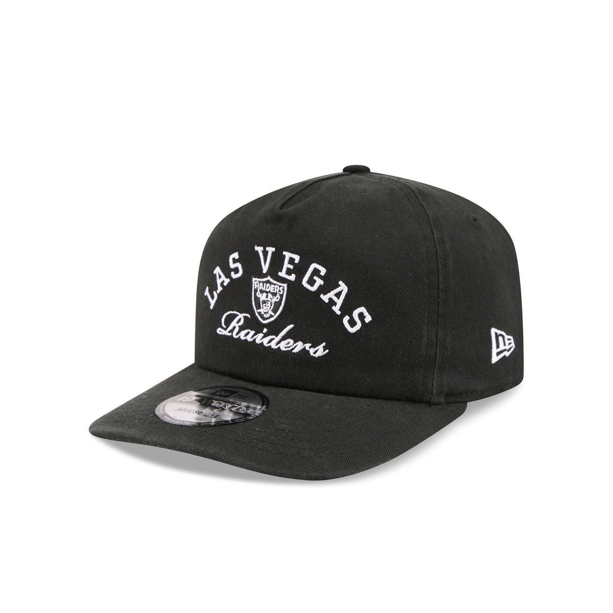 Las Vegas Raiders Arched Graphic 19TWENTY Snapback Hat