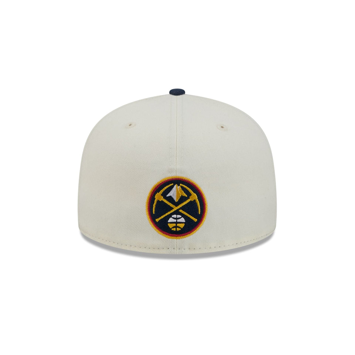 Denver Nuggets Deceptor Chrome White 59FIFTY Fitted Hat