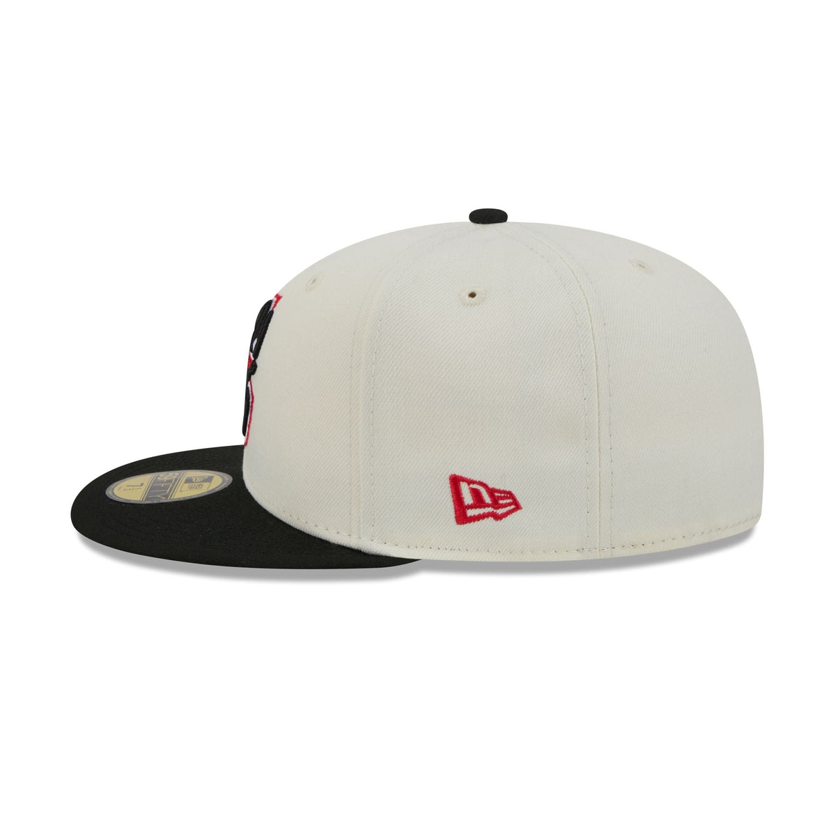 Chicago Bulls Deceptor Chrome White 59FIFTY Fitted Hat