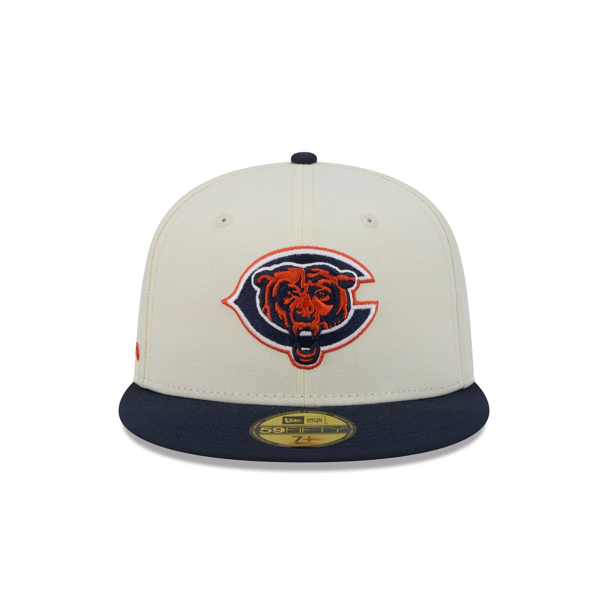 Chicago Bears Deceptor Chrome White 59FIFTY Fitted Hat