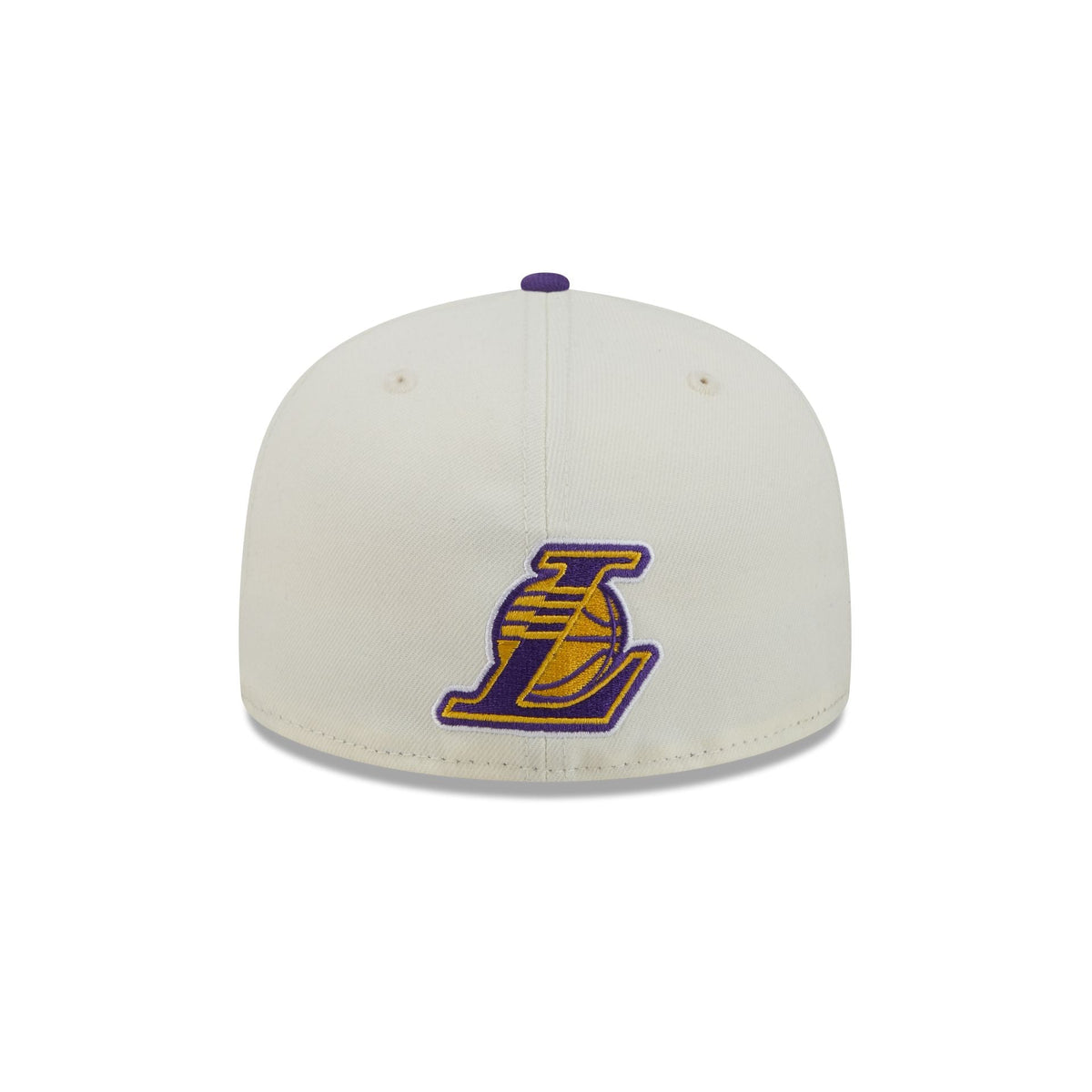Los Angeles Lakers Deceptor Chrome White 59FIFTY Fitted Hat