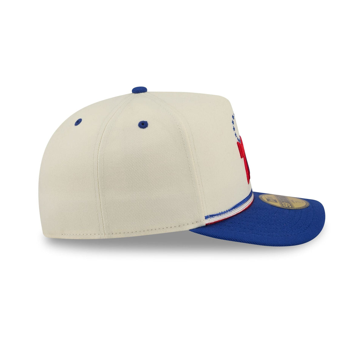 Philadelphia 76ers Vintage Stripe 59FIFTY A-Frame Fitted Hat