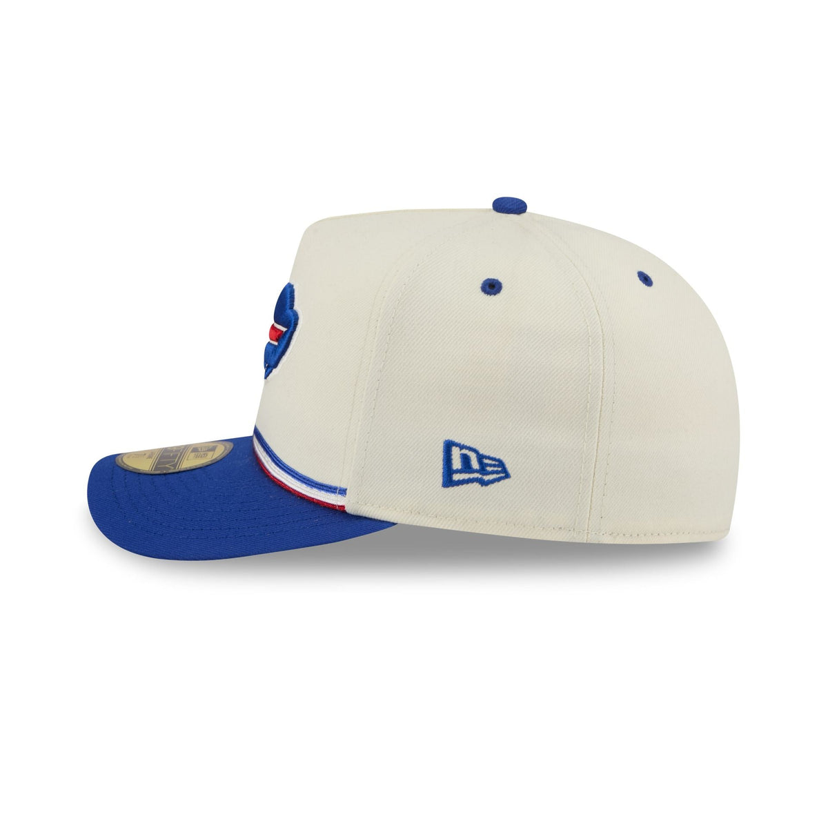 Buffalo Bills Vintage Stripe 59FIFTY A-Frame Fitted Hat
