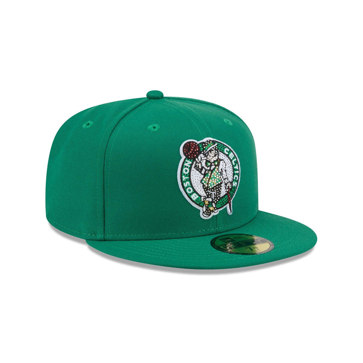 Boston Celtics Rhinestone Badge 59FIFTY Fitted Hat