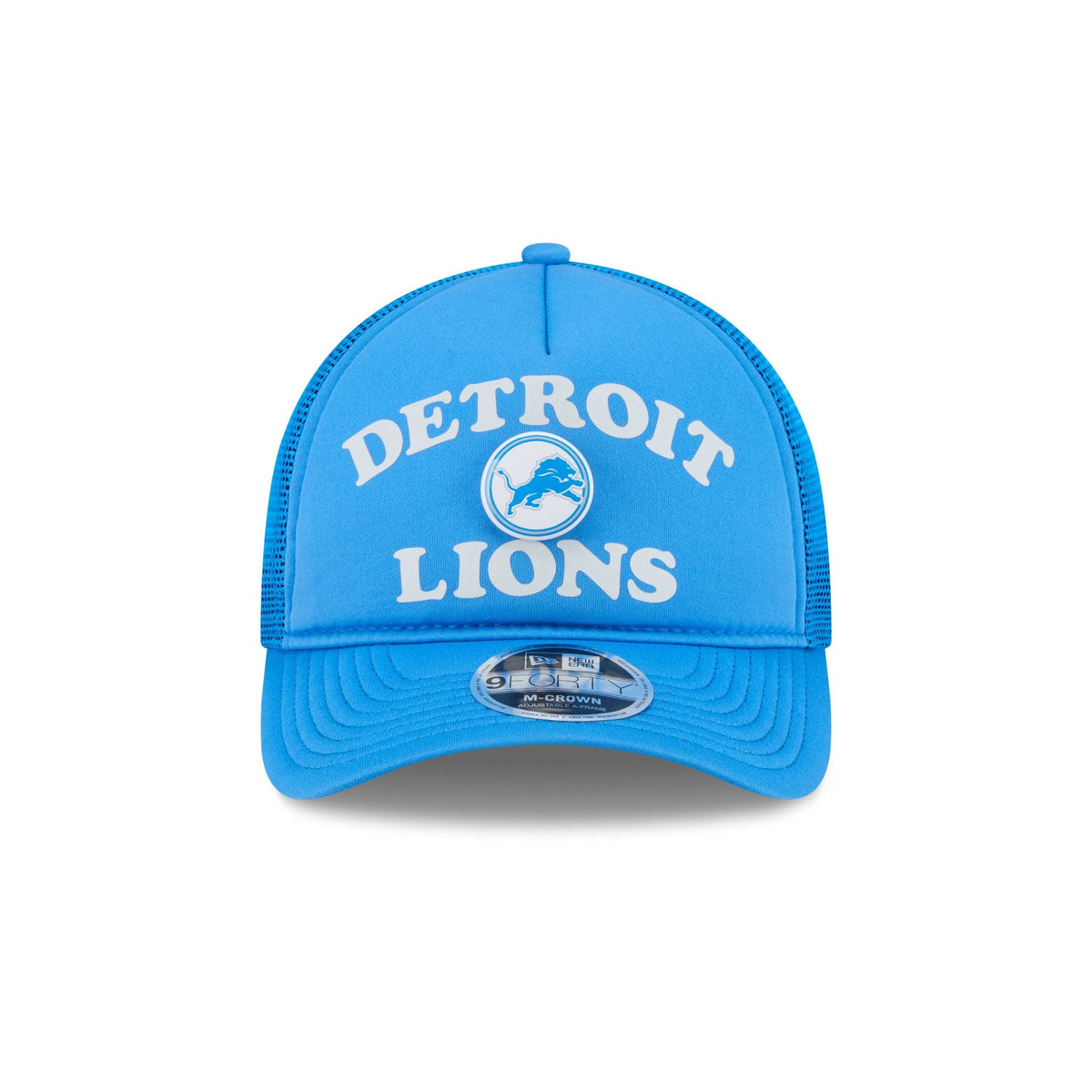 Detroit Lions Button 9FORTY M-Crown A-Frame Trucker Hat