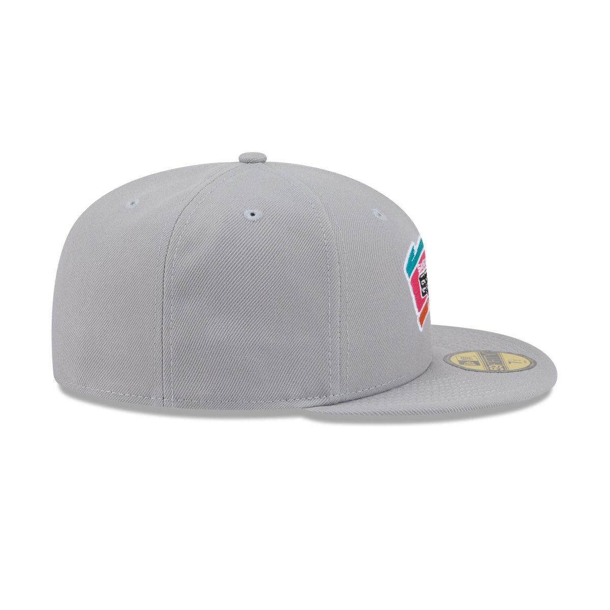 San Antonio Spurs Side Script 59FIFTY Fitted Hat