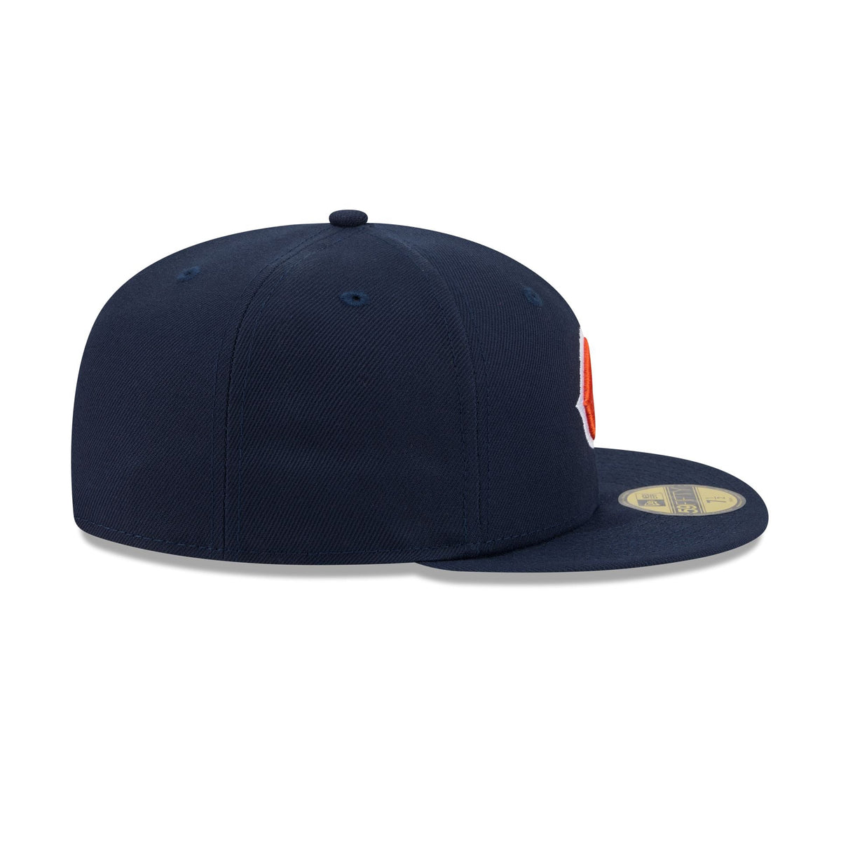 Chicago Bears Side Script 59FIFTY Fitted Hat