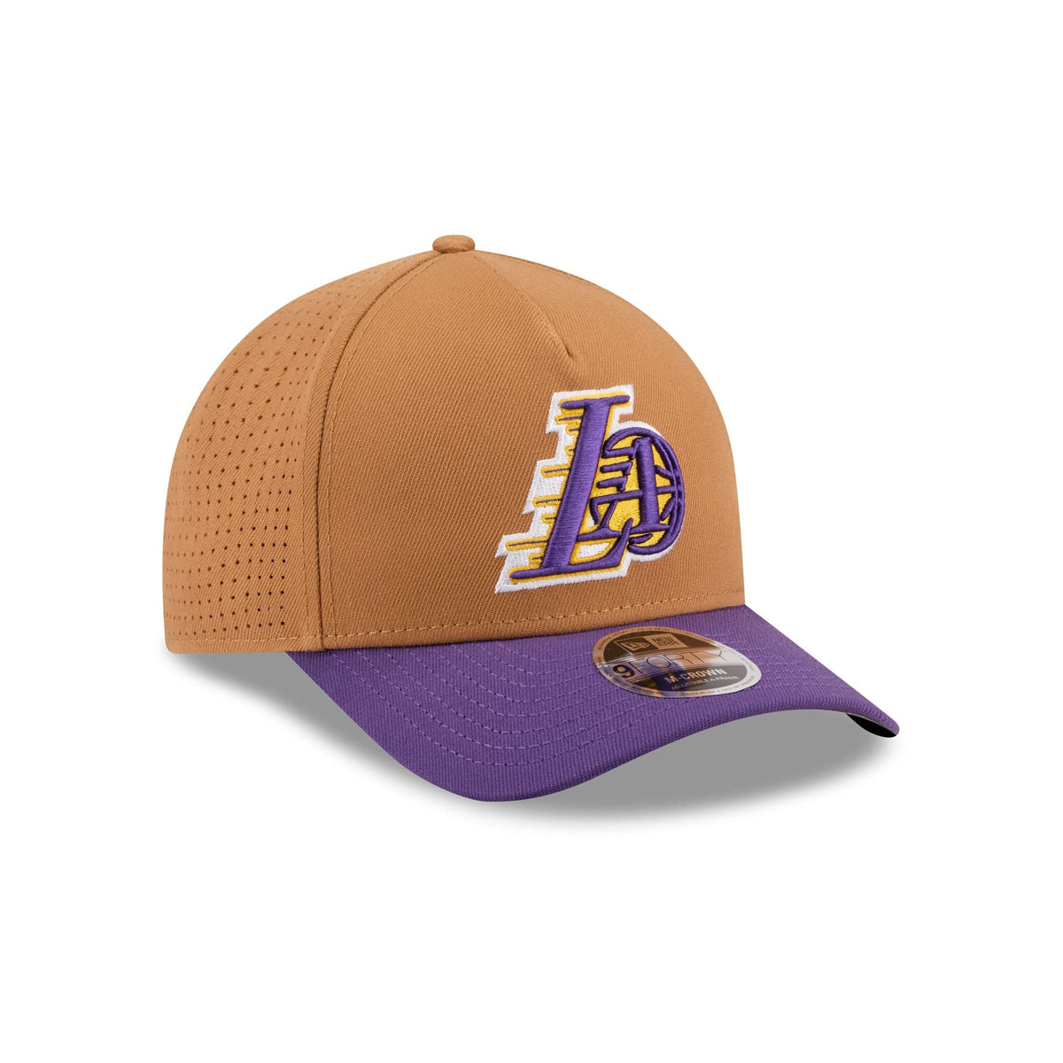 Los Angeles Lakers Deceptor Bronze 9FORTY M-Crown A-Frame Snapback Hat
