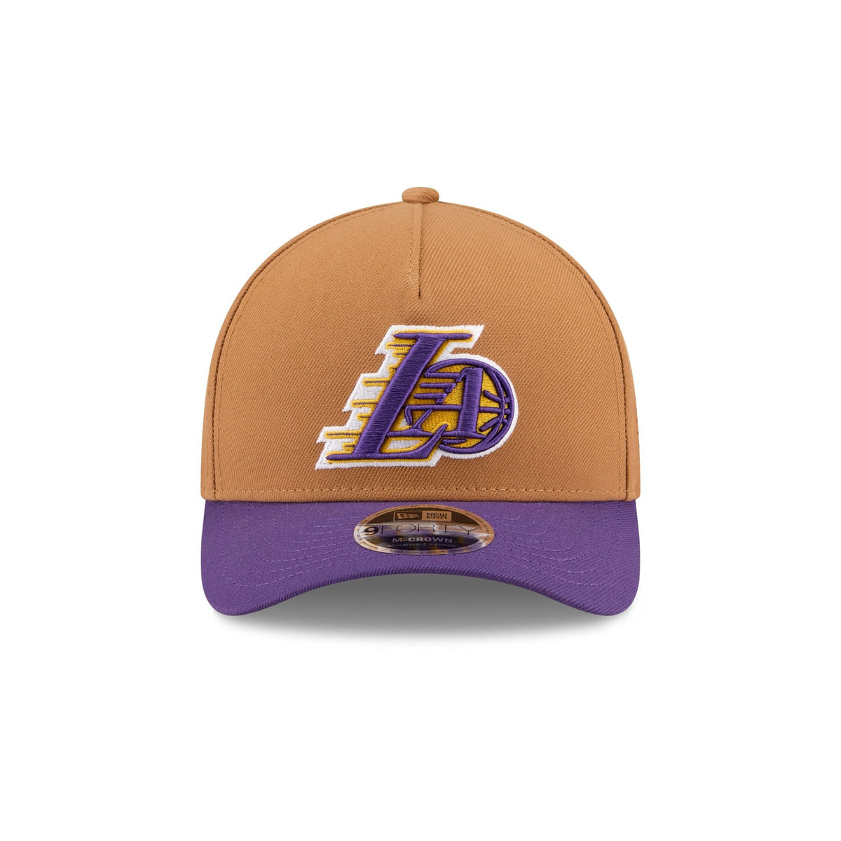 Los Angeles Lakers Deceptor Bronze 9FORTY M-Crown A-Frame Snapback Hat