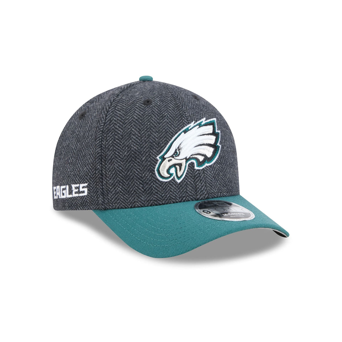 Philadelphia Eagles Faux Wool 9FORTY M-Crown Snapback Hat